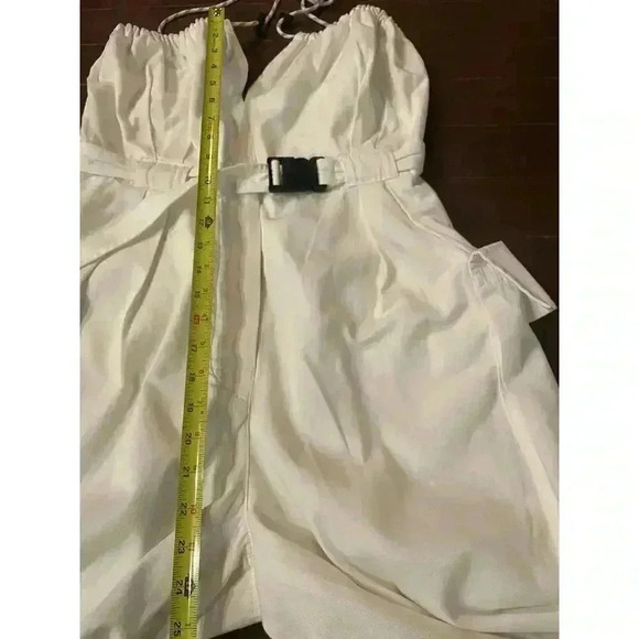 Dries Van Noten Cotton Jumpsuit 40 S US 4 Pockets Buckle Plunge Baggy Designer - Picture 10 of 16